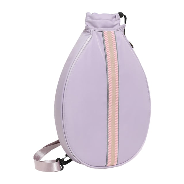 Mochila de tenis para mujer y hombre, impermeable, multiusos, portátil, para principiantes violeta