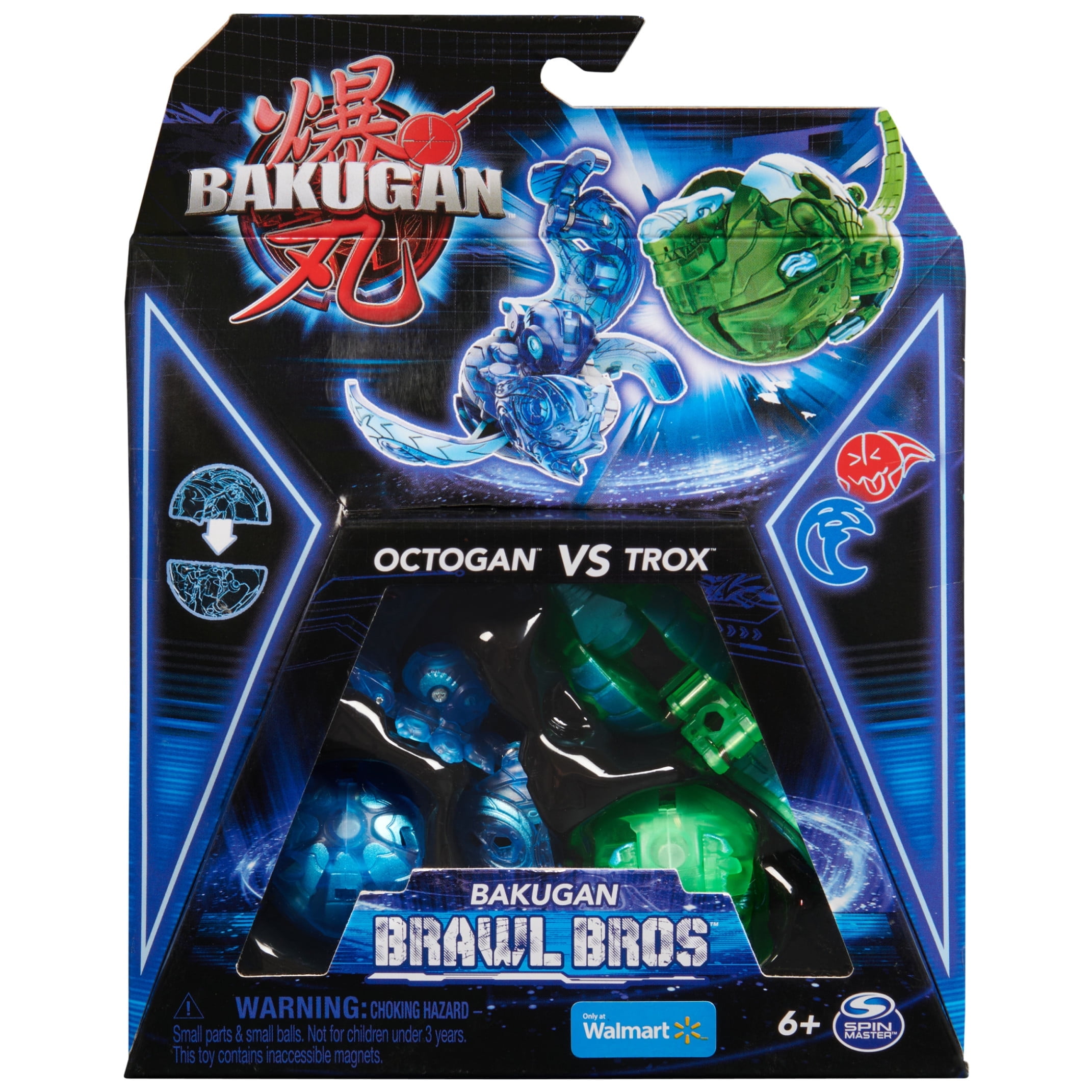 Bakugan Starter 3-Pack, Special Attack Bruiser, Mantid and