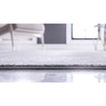 thumbnail image 4 of Unique Loom 3134593 Area Rug, 9 x 12 Feet, Gray/Ivory, 4 of 5