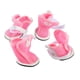 thumbnail image 4 of Zapatos de malla para perros que evitan resbalones, transpirables, ligeros, a la moda, botas de verano para cachorros para Bichon Teddy Pink, 4 of 12