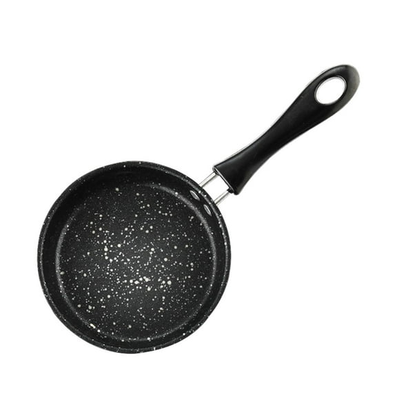 Mini Stainless Steel Saucepan with Non-Stick Ceramic , Small Frying Pan Ideal for Omelets, Steaks, Sauces Cooking