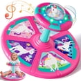 thumbnail image 5 of Sit and Spin Toys for Toddler, 360° Toddler Spinning Seat with LED Lights and Music, Spinning Toys for Toddlers 1-3 Year Old, 5 of 9