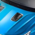 thumbnail image 3 of Carbon Color ABS Plastic Car Hood Vent Cover Sticker, Universal Air Flow Intake Scoop Trim for Most Cars, Exterior Styling Enhancement, Decorative Auto Accessory, 3 of 8
