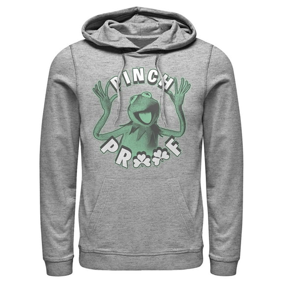 Men's The Muppets Pinch Proof Pull Over Hoodie Athletic Heather Small