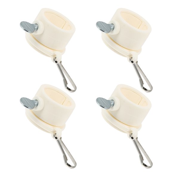 COMPUKAS Flag Pole Buddy 4 Pcs Flag Pole Rings Easy Installation For Businesses Outdoor