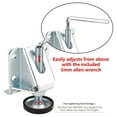 thumbnail image 2 of 8X Leveling Feet Heavy Duty Furniture Levelers Adjustable Table Leg Leveler with Lock Nuts, 2 of 6