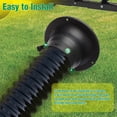 thumbnail image 4 of Lawn Vacuum Hose Adapter, Lawn Vacuum Parts Perfect Fit  For Replacement, 4 of 8