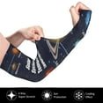 thumbnail image 3 of Balery Solar System Temperatures Diagram Cooling Arm Sleeves for Men & Women – Breathable, Moisture-Wicking Arm Sleeves for Women, Men & Kids, 3 of 8