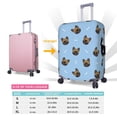 thumbnail image 6 of Kll French Bulldog Face Luggage Cover Suitcase Cover Suitcase Protector-X-Large, 6 of 8