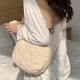 thumbnail image 4 of Bolso De Hombro Bolso de viaje a la moda, de plumón para mujer de otoño e invierno, gran capacidad, sencillo para el trabajo, 4 of 8