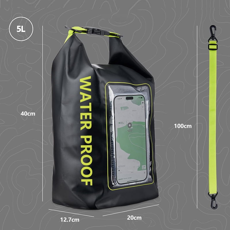 Panliya is beautiful 2L 5L Dry Bag Swimming Pack Touch Screen Outdoor Waterproof Kayak Storage Bag Trekking Drifting Rafting Surfing Boating Backpack