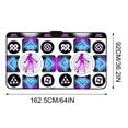 thumbnail image 3 of TIMIFIS Double User Dance Mats Non-Slip Dance Step Pads Sense Game English For PC TV LED Light Gift, 3 of 7