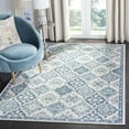 thumbnail image 3 of SAFAVIEH Brentwood Amadine Floral Geometric Area Rug, 2' x 4', Navy/Grey, 3 of 6
