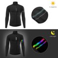 thumbnail image 4 of Men Long Sleeve Cycling Jersey Windproof MTB Bike Jacket Wind Coat Bicycle Clothing, 4 of 8