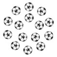 thumbnail image 3 of 50Pcs Wooden Buttons Vintage Wood Buttons DIY Clothing Buttons Football Shape Wood Buttons Decors, 3 of 3