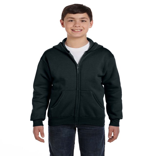 ComfortBlend Sweat à Capuche Zippé Complet pour Garçon EcoSmart, Style P480