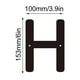thumbnail image 2 of pstuiky Letras de hierro tridimensionales con números para la casa, tornillo para número de casa, letrero para la casa, 2 of 5