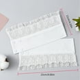 thumbnail image 5 of Aellinatey Ruffle Lace Detachable Fake Collar and Cuffs Set Clothes Accessories for Womens, 5 of 16