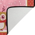 thumbnail image 4 of SKYSONIC Lightweight Carpet Mats Area Soft Rugs Floor Mat Rug Decoration for Kids Room Living Room Bedroom 72 x 48 inches Christmas Owl, 4 of 6