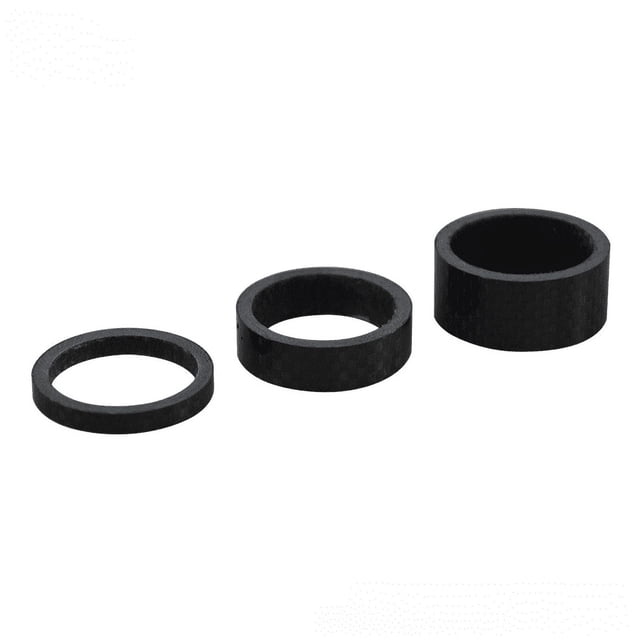 Arandela de fibra de carbono para bicicleta, horquilla delantera, juego de cuencos, manija vertical, almohadilla de fibra de carbono, accesorios para bicicleta