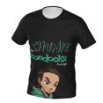 thumbnail image 2 of The Boondocks Men's Short-Sleeve T-Shirt Summer Casual Tee Top Breathable Crewneck T-Shirt Small, 2 of 7