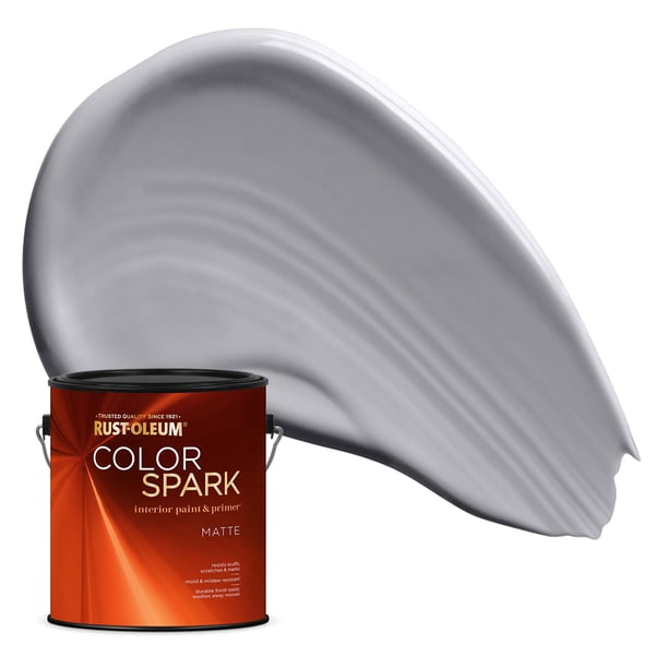 Via Color Rusta Pintura e imprimador para interiores Rust-Oleum Color Spark en una vía ...