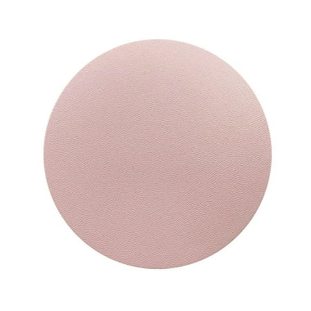 

SHUNXIN 1pcs Waterproof PU Leather Coaster Heat Resistant Round Cup Coaster Cup Mat Tableware Mat Bowl Placemat Home Decor