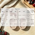 thumbnail image 3 of Zylanna Girls Slip‑On House Slippers, with Embroidered Motif Loose Fit Slip‑Resistant Warm Plush Festive Holiday Indoor Footwear Khaki, 3 of 7