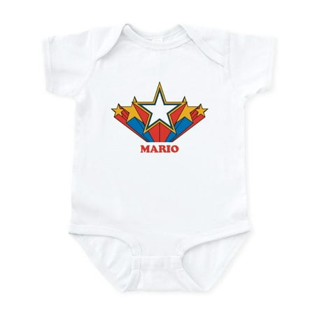 

CafePress - MARIO Superstar Infant Bodysuit - Baby Light Bodysuit Size Newborn - 24 Months