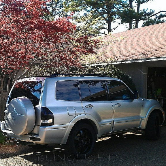 For Mitsubishi Montero Tinted Smoked Taillamps Taillights Tail Lamps Lights Protection Overlays Film