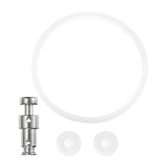 Anillo de sellado de silicona para olla a presión Uxcell, kit de válvula flotante para olla a presión de 5/6QT, 1 juego blanco