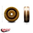 thumbnail image 2 of SCC - 4" High Temp Phenolic Wheel Only - 1/2" Bore - 400 lbs Capacity, 2 of 2