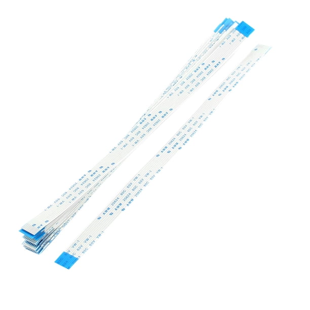 B Type 20Pcs 1.0mm Pitch 9 Pin AWM 20624 80C 60V VW-1 Flexible Flat Cable FFC 200mm