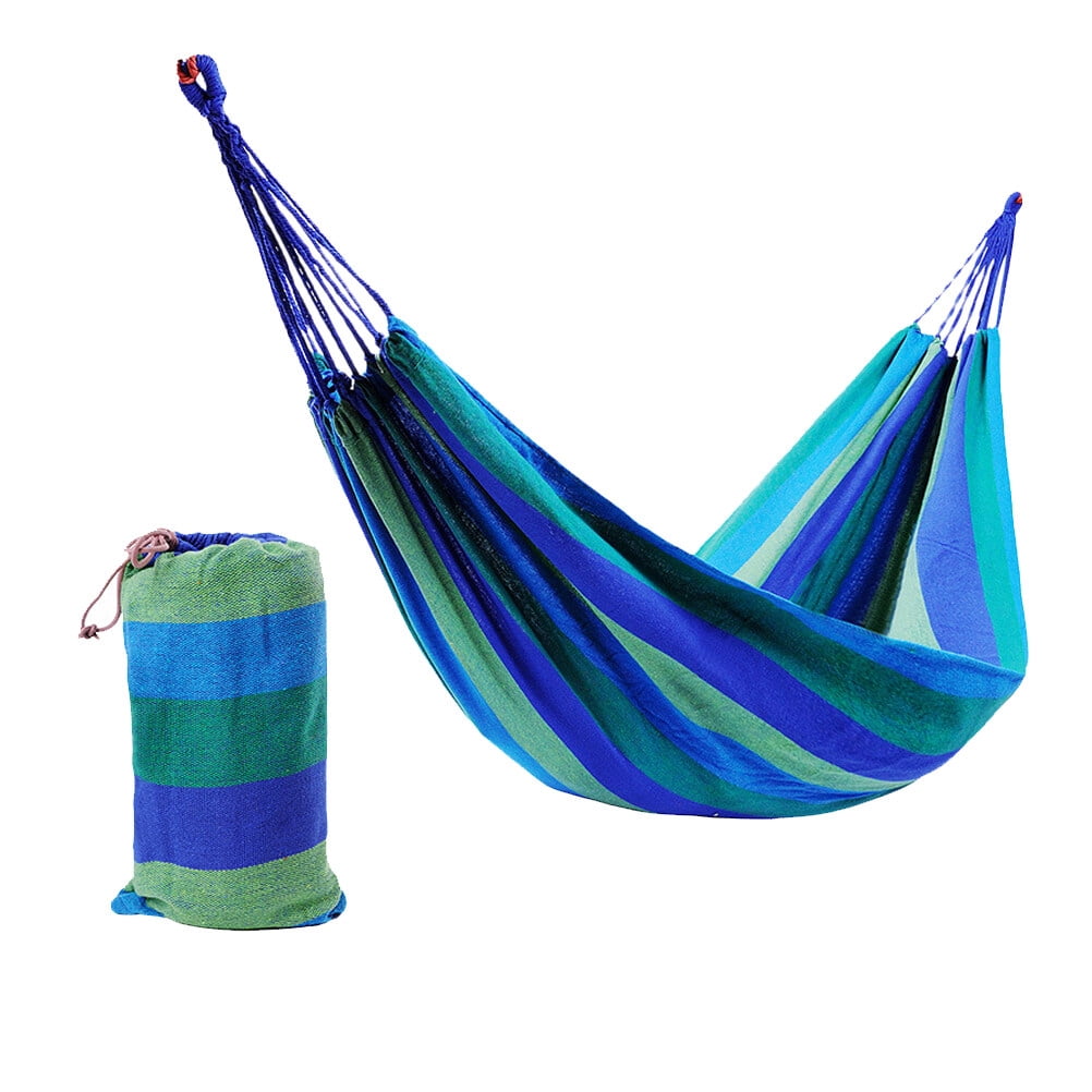 Double Hammock for Camping and Outdoor Activities - Portable and Durable