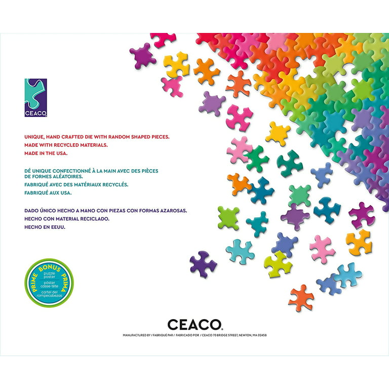 Ceaco - Disney Round - Villains - 500 Piece Jigsaw Puzzle 