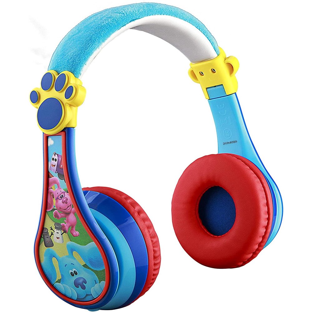 eKids Blues Clues and You Bluetooth Headphones for Kids, Wireless Headphones with Microphone