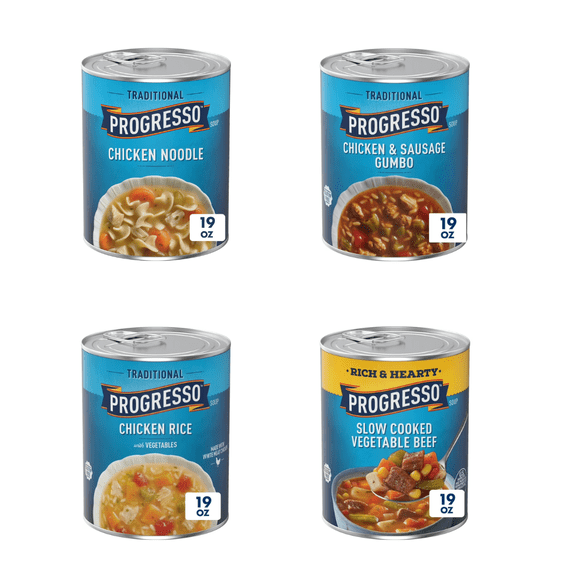 Progresso 8-Soup Comfort Pack – Delicious Flavors for Easy Meals Anytime