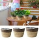 thumbnail image 1 of Cesta de plantas tejidas - Set de 3 tamaños para macetas y almacenamiento (9,8", 8,6", 7") - Maceta de decoración natural para hogar, oficina, jardín, 1 of 2
