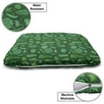 thumbnail image 3 of Tropical Pet Bed, Illustration of Various Jungle Elements, Chew Resistant Pad for Dogs and Cats Cushion with Removable Cover, 24" x 39", Fern Green Hunter Green, by Ambesonne, 3 of 4