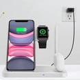 thumbnail image 3 of Wireless Charger Stand, 4 in 1 Wireless Charging Station Dock Compatible with iPhone Series, 3 of 9
