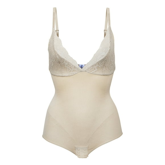 Body de compresión Bella Form Faja Michelle color beige talla chica