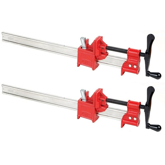Bessey Exceptional Strength IBEAM Bar Clamps from 24 - 96 inches for Woodworking