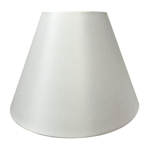 Royal Designs Deep Empire Hardback Lamp Shade, White, 9 x 18 x 14
