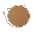 thumbnail image 2 of S SERENABLE Cat Scratcher Mat Furniture Protector Grinding Claws Wall Cat Scratching Pad Coffee, 2 of 9
