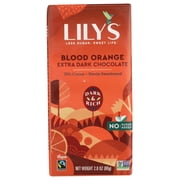 Lily'S Sweets Dark Chocolate Bar Blood Orange, 2.8 Oz