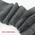 thumbnail image 5 of Crew Scoks for Men Breathable Cool Cotton Men's Stocks , 12 Pack Bundle, 5 of 8