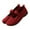 a_Red Mesh Knitted Flat Shoes, variant on Women's Breathable Mesh Knitted Flat Shoes Comfortable Slip On Walking Shoes Low Heel Elastic Strap Soft Sole Flats Black 41