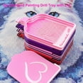 thumbnail image 4 of Diamond Painting Tray with Cover and Pour Spout, Large Drill Sorting Tray with Alignment Lines, Diamond Art Bead Organizer for DIY Diamond Painting Accessories, 4 of 7