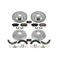 thumbnail image 3 of PowerStop Front and Rear Z23 Evolution Sport Brake Pad Rotor Drum and Shoe Kit Fits: TOYOTA Select Models K15204DK, 3 of 10