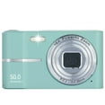 thumbnail image 2 of MAKATA Compact Digital Camera 50MP 16X Zoom HD 1080P - Point and Shoot Digital Camera 32GB Two Batteries - Kids Camera for Boys Girls Toddler Kids Students Beginners - Birthday or Holiday Gift (GREEN), 2 of 10